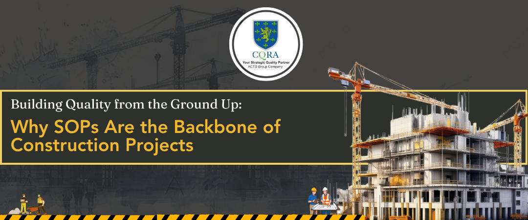 Quality SOPs and Operation Manuals