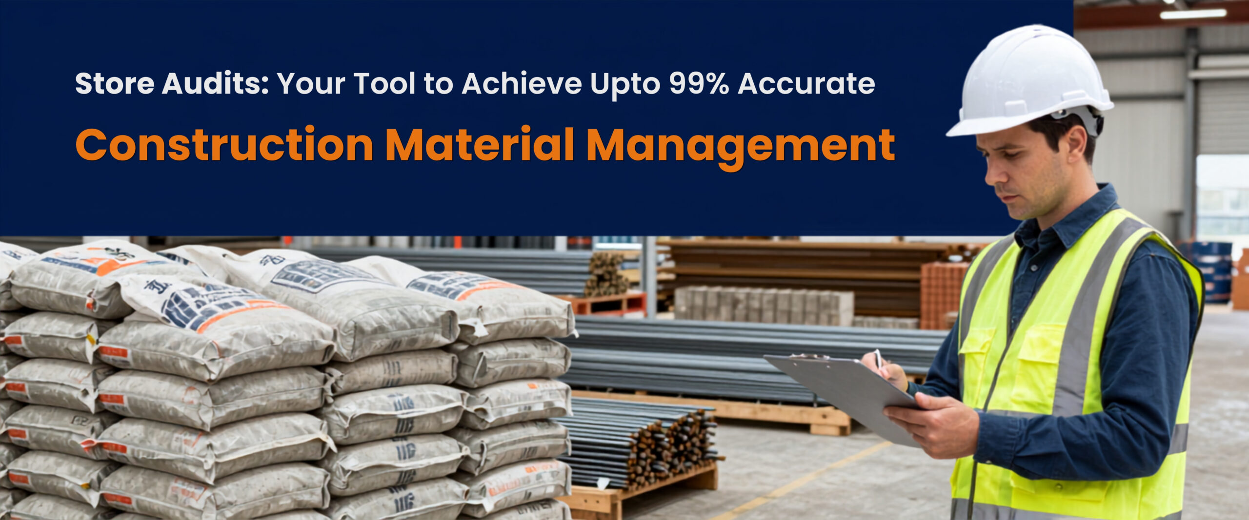 Store Audits: Your Tool to Achieve Upto 99% Accurate Construction Material Management